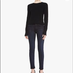 Helmut Lang waist detail pull on jean
